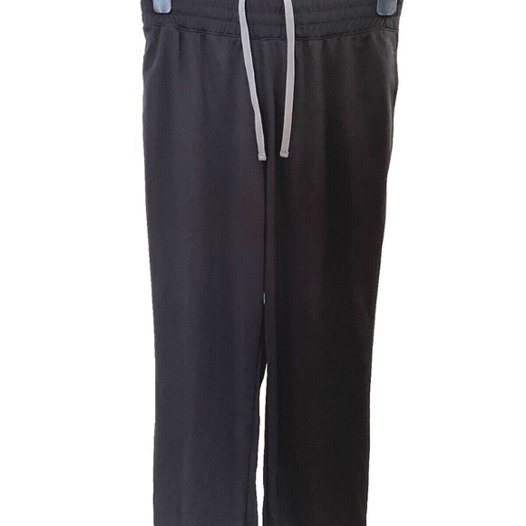 Under Armor Men Black / Gray trim Basketball Athletic Polyester Pants Bottoms M - Picture 3 of 13